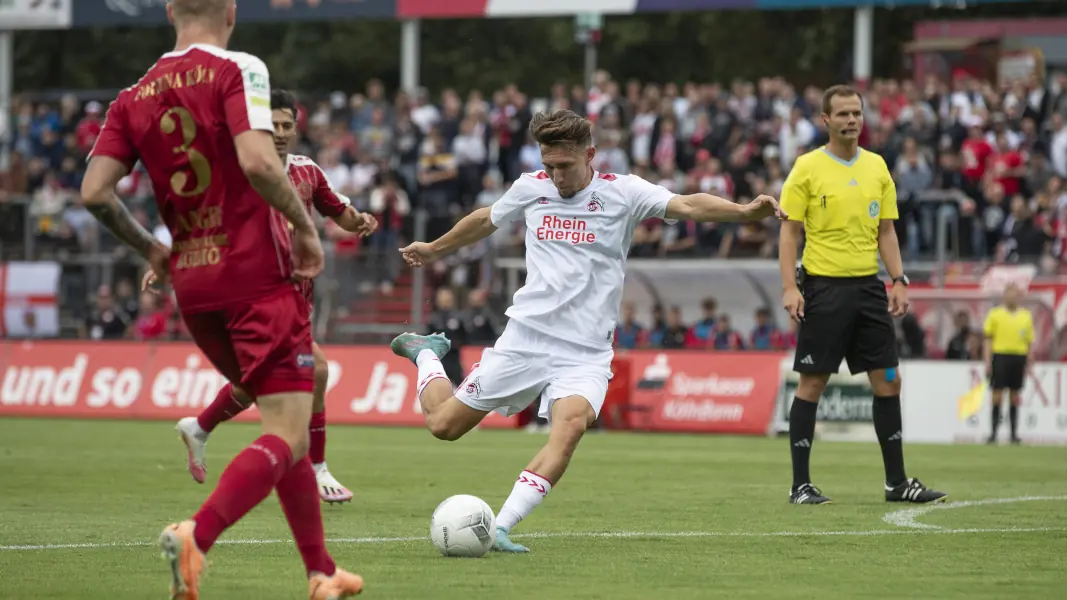 Jonas Salinger wechselt fest zum 1. FC Köln. (Foto: IMAGO / Beautiful Sports)