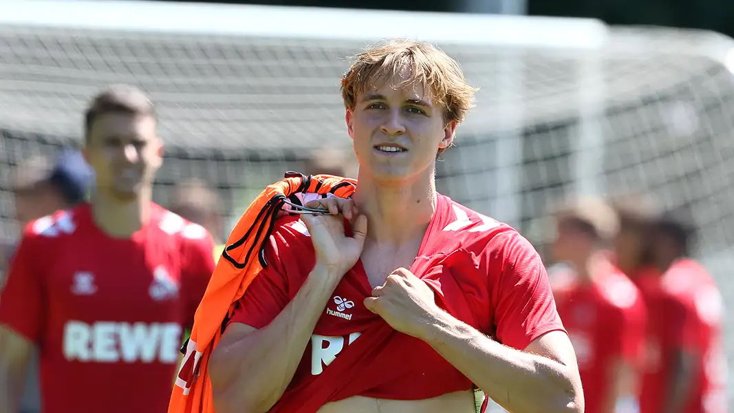 Timo Hübers hat seinen Verbleib beim 1. FC Köln erklärt. (Foto: Bucco)