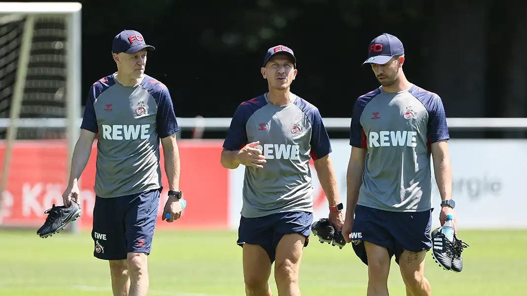 Thomas Hickersberger, Gerhard Struber und Bernd Eibler. (Foto: Bucco)