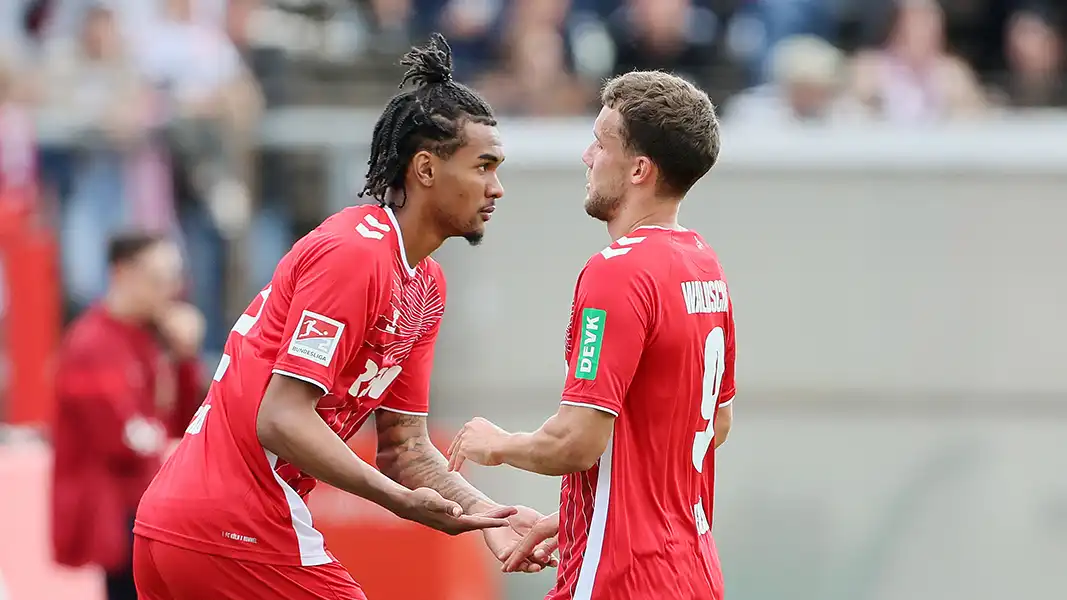 Damion Downs und Luca Waldschmidt. (Foto: Bucco)