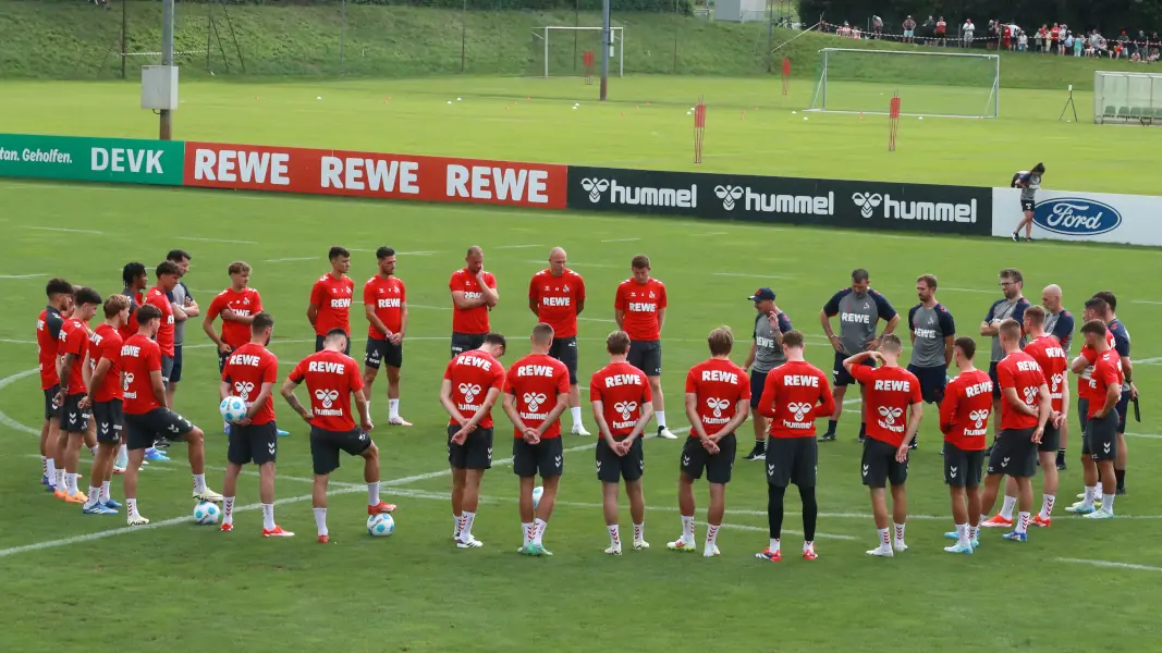 Der 1. FC Köln während des Trainingslagers in Bad Waltersdorf. (Foto: Bucco)