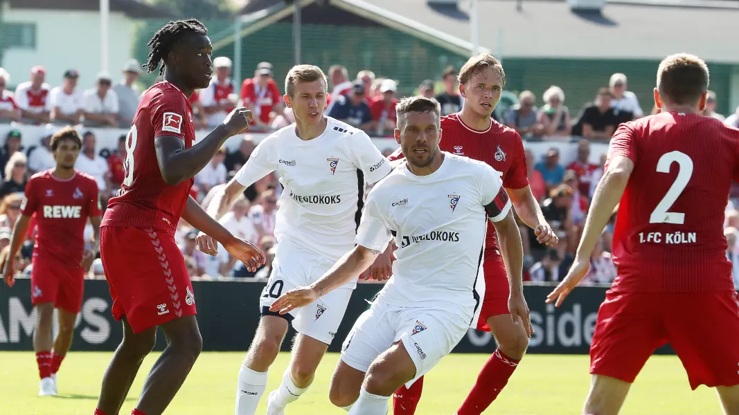 Lukas Podolski traf im vergangenen Sommer mit Gornik Zabrze auf den 1. FC Köln. (Foto: Bucco)