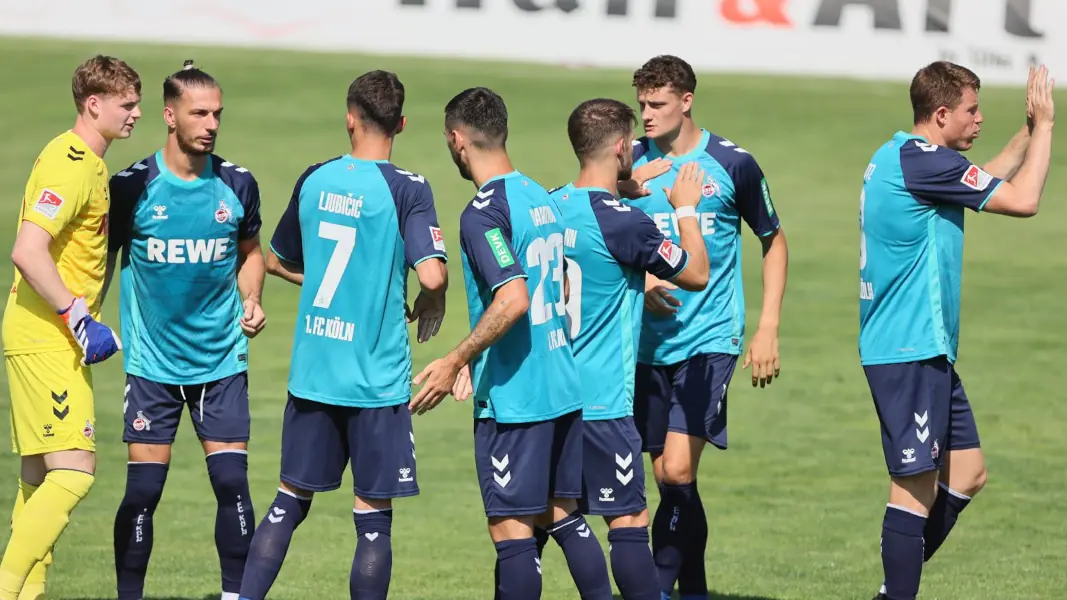 Die Kölner Startelf bei der Generalprobe gegen Udinese Calcio. (Foto: Bucco)