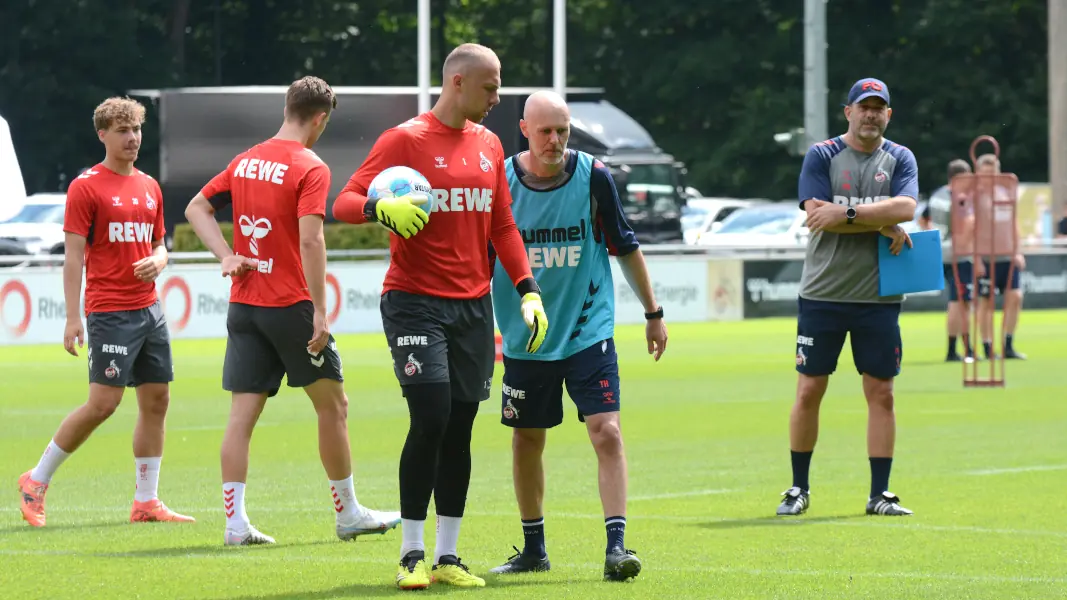 Thomas Hickersberger beim Standard-Training. (Foto: GEISSBLOG)