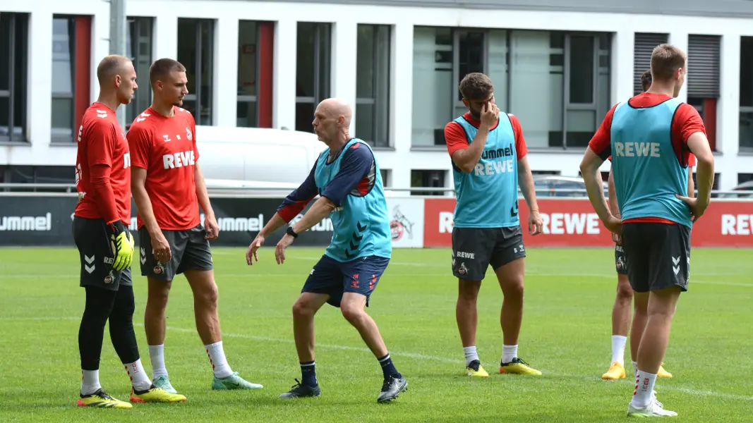 Thomas Hickersberger beim Standard-Training. (Foto: GEISSBLOG)