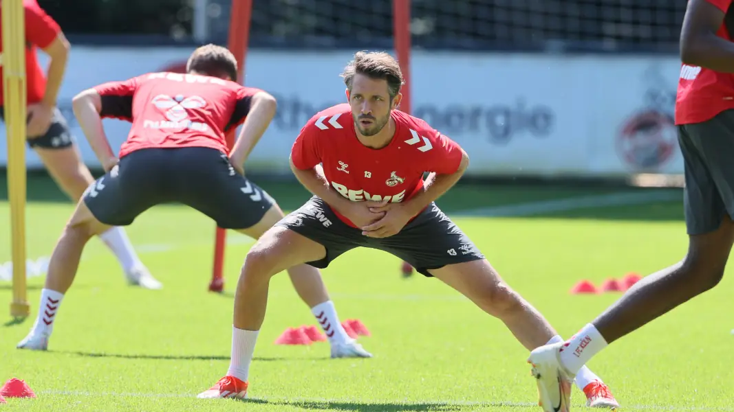 Mark Uth im Mannschaftstraining. (Foto: Bucco)