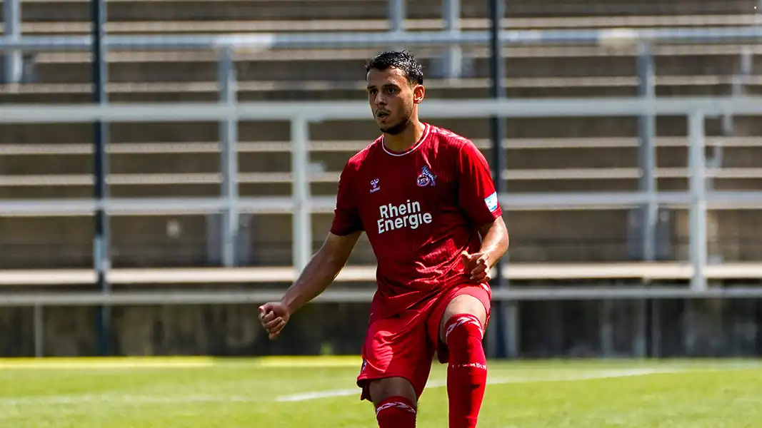 Teoman Akmestanli im Trikot der U21. (Foto: IMAGO / Jan Huebner)