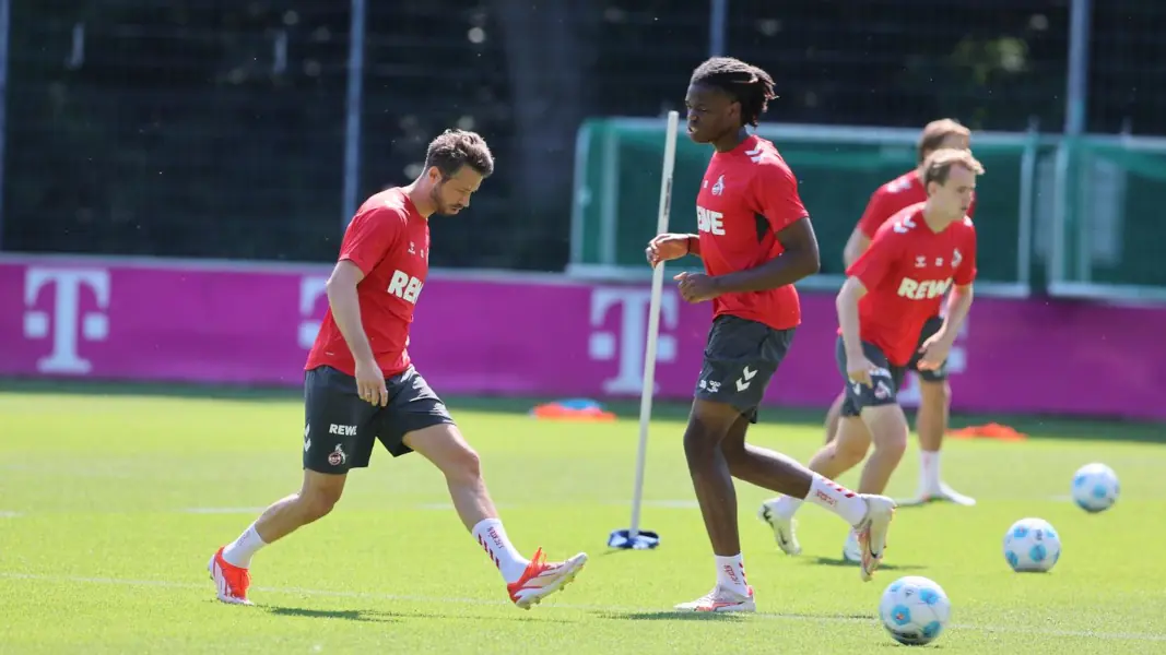 Mark Uth ist am Montag ins Mannschaftstraining eingestiegen. (Foto: Bucco)