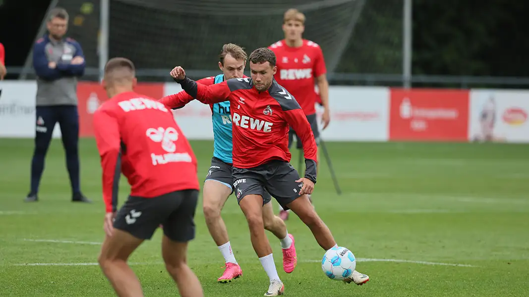 Luca Waldschmidt im Training des 1. FC Köln. (Foto: Bucco)