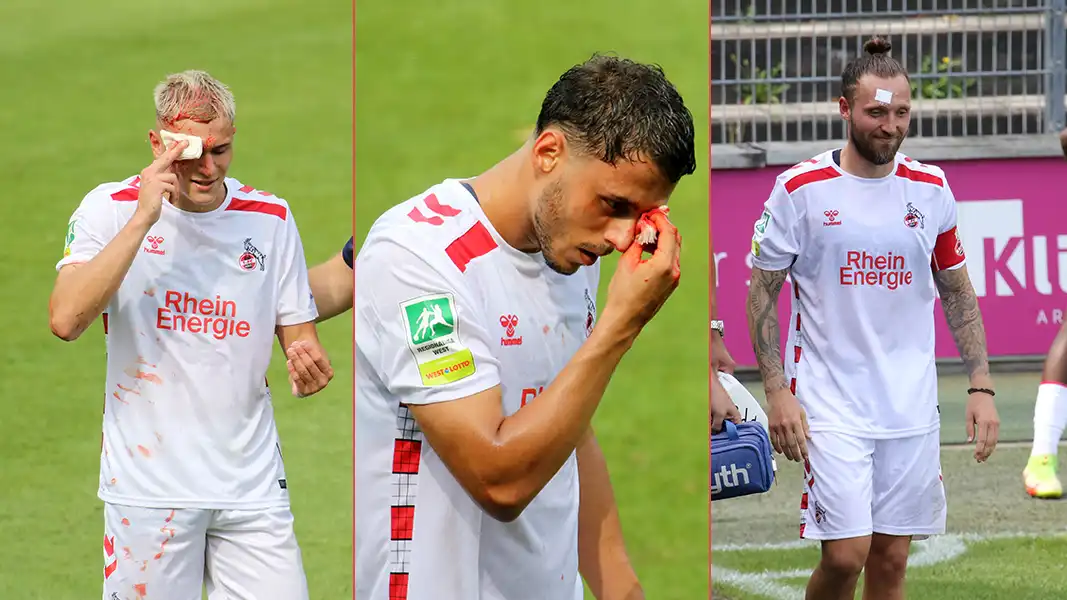 Emin Kujovic, Teoman Akmestanli und Marco Höger im Spiel gegen Paderborn. (Fotos: GEISSBLOG)