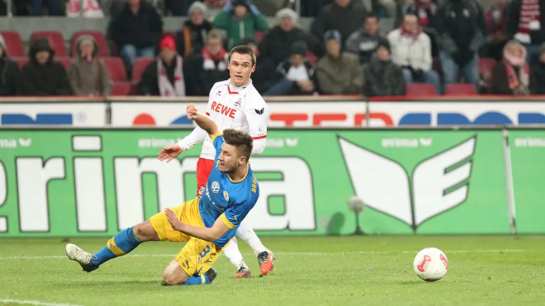 Trafen beim letzten Aufeinandertreffen beide: Christian Clemens und Ermin Bicakcic. (Foto: IMAGO / Eibner)