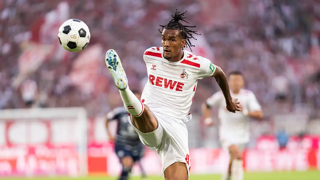 Damion Downs bei seinem Startelf-Debüt für den FC. (Foto: IMAGO / Nordphoto)