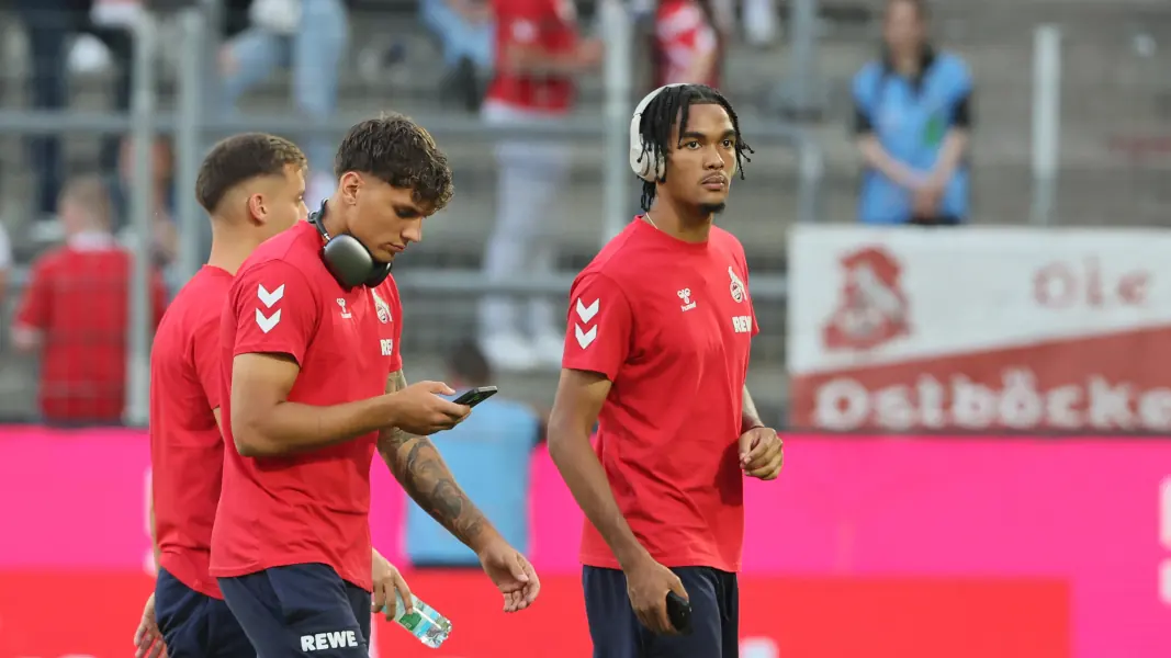 Damion Downs vor dem Spiel gegen Braunschweig. (Foto: Bucco)