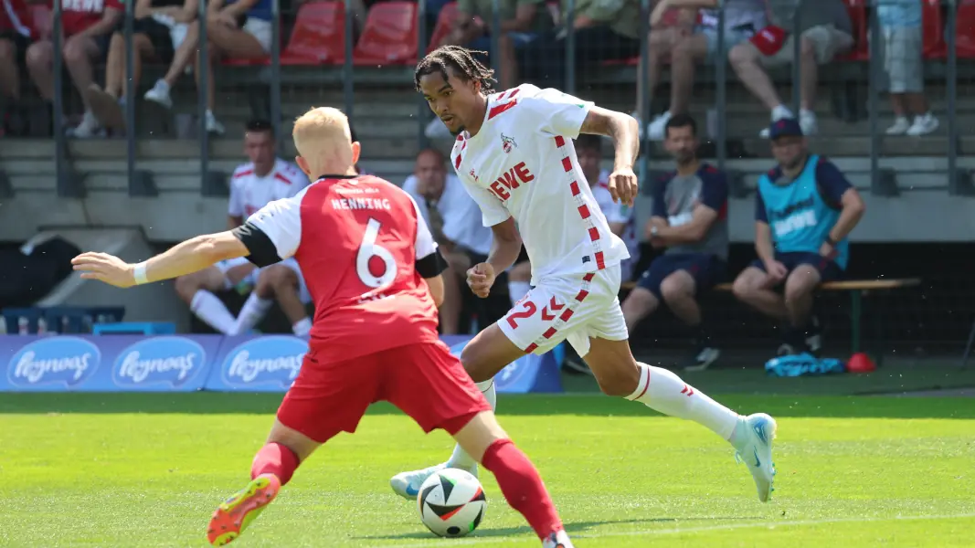 Der 1. FC Köln und Viktoria Köln trafen bereits in der Saisonvorbereitung aufeinander und trennten sich 3:3. (Foto: IMAGO / Eibner)