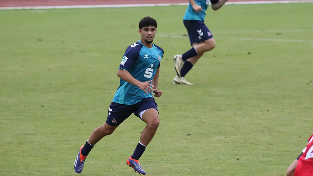 Fayssal Harchaoui gegen Viktoria Köln. (Foto: GEISSBLOG)