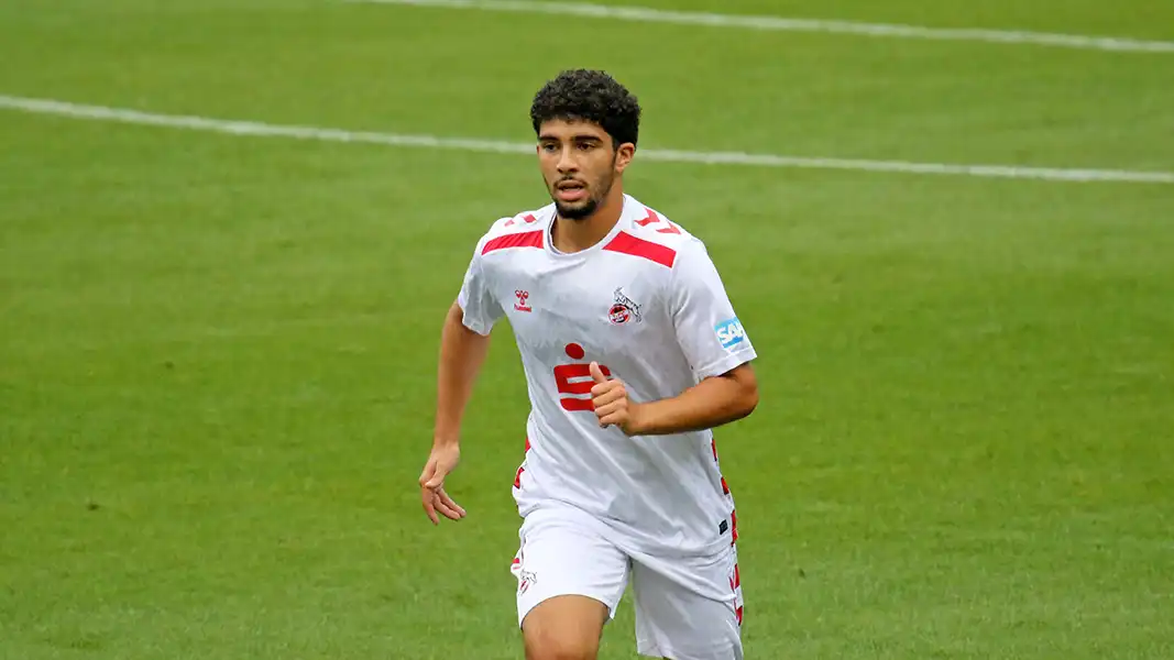 Fayssal Harchaoui am Mittwoch im Trikot der U19 gegen Leverkusen. (Foto: GEISSBLOG)