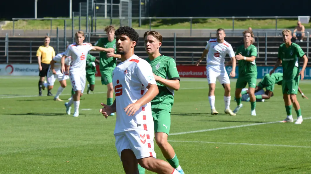 Fayssal Harchaoui und die U19 des 1. FC Köln verloren am Sonntag das Derby gegen Gladbach. (Foto: GEISSBLOG)