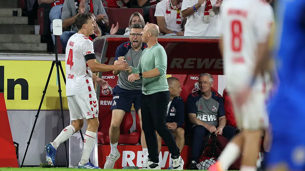 Gerhard Struber muss auf Schalke wohl auf Kapitän Timo Hübers verzichten. (Foto: Bucco)