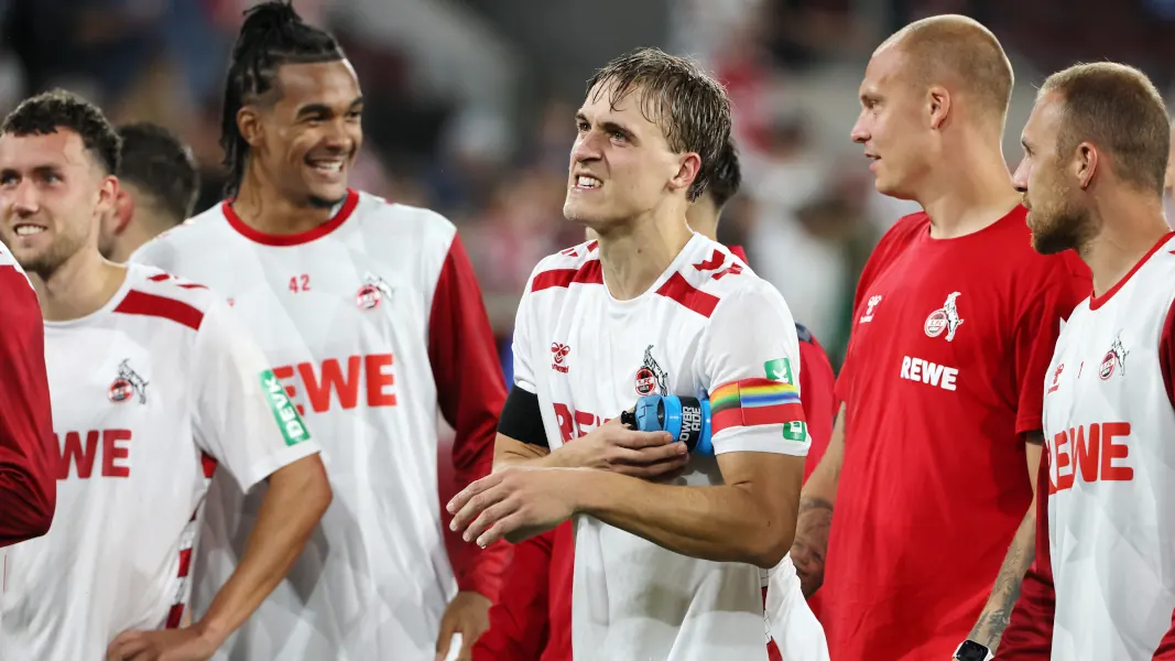 Timo Hübers nach dem Sieg gegen Eintracht Braunschweig. (Foto: Bucco)