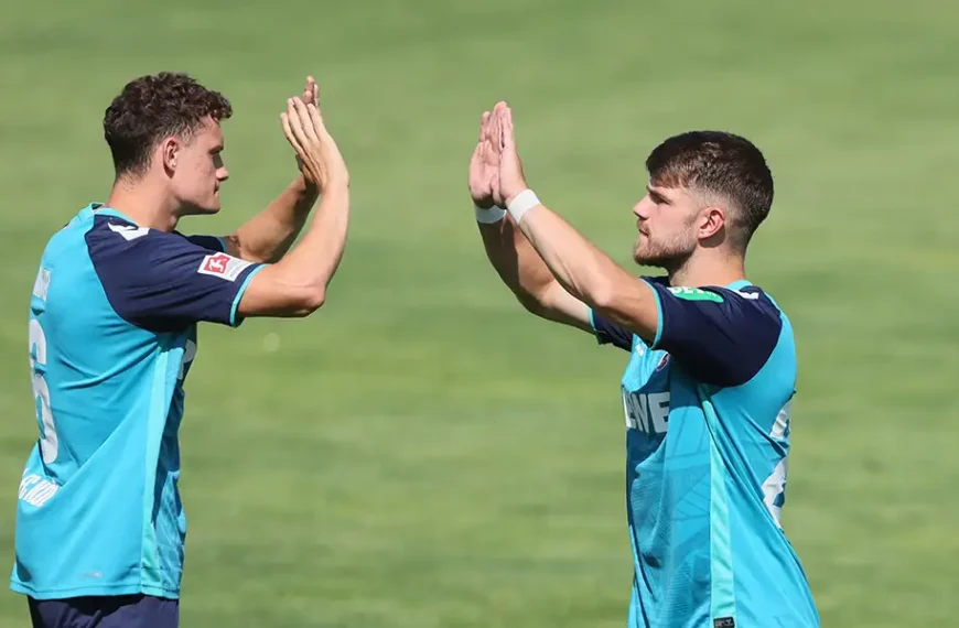 Eric Martel und Jan Thielmann sind für die U21-Nationalmannschaft nominiert. (Foto: Bucco)