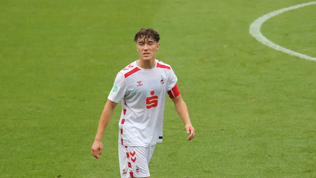 Nick Zimmermann trifft mit der U19 auf Viktoria Köln. (Foto: GEISSBLOG)