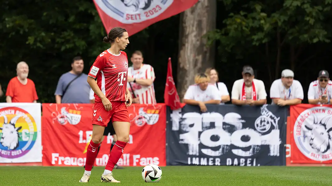 Sara Agrez im Testspiel gegen den FC Utrecht. (Foto: Eichinger)