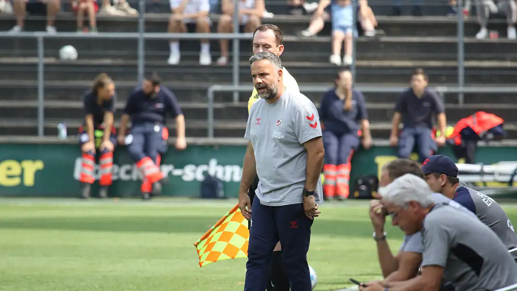 Evangelos Sbonias beim Heimsieg gegen Paderborn. (Foto: GEISSBLOG)