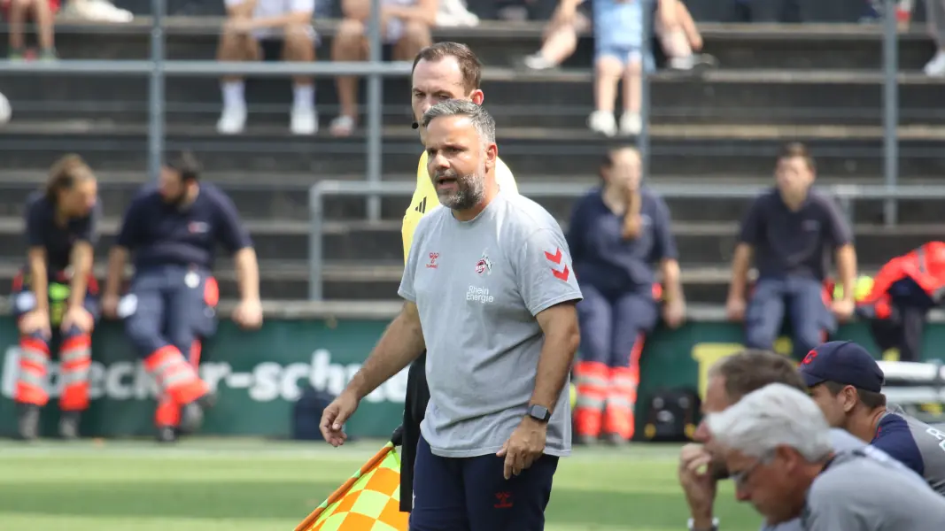 Evangelos Sbonias beim Heimsieg gegen Paderborn am vergangenen Samstag. (Foto: GEISSBLOG)