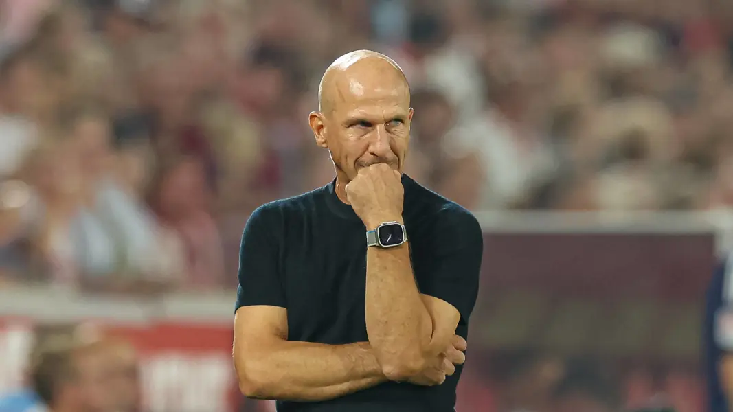 Gerhard Struber bei seinem FC-Debüt gegen den Hamburger SV. (Foto: IMAGO / Brauer-Fotoagentur)