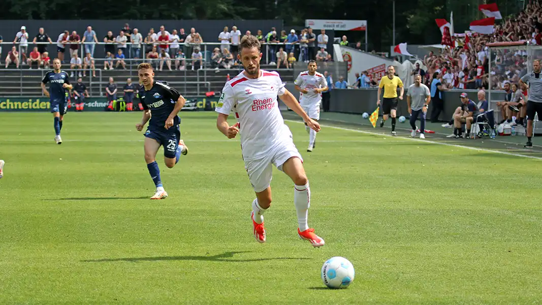 Mark Uth im Spiel der U21 gegen Paderborn. (Foto: GEISSBLOG)