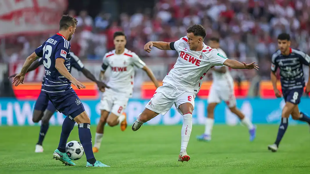 Luca Waldschmidt im Spiel gegen den Hamburger SV. (Foto: IMAGO / RHR-Foto)