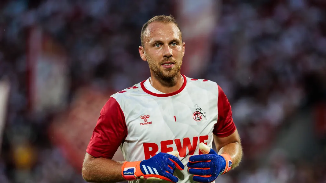 Marvin Schwäbe ist beim 1. FC Köln nur noch die Nummer zwei. (Foto: IMAGO / Beautiful Sports)