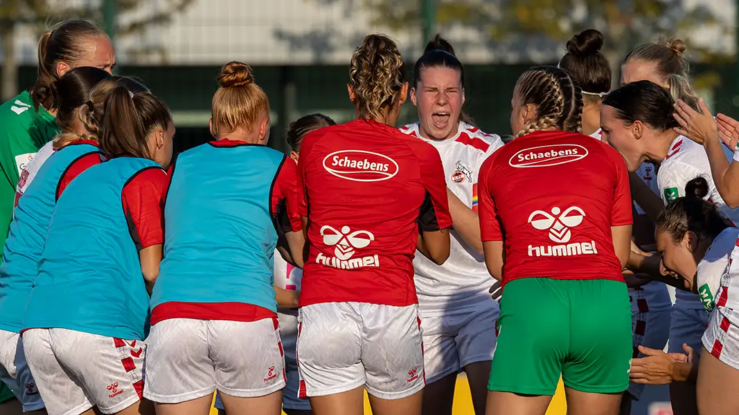 Die Bundesliga-Frauen des 1. FC Köln wollen in die zweite Runde des DFB-Pokals einziehen. (Foto: Eichinger)