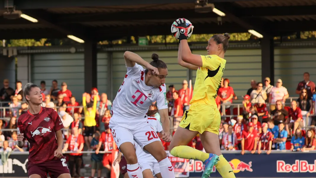 Leipzigs Ex-Kölnerin Elvira Herzog zeigte gegen den FC eine starke Leistung. (Foto: Sylvia Eichinger)