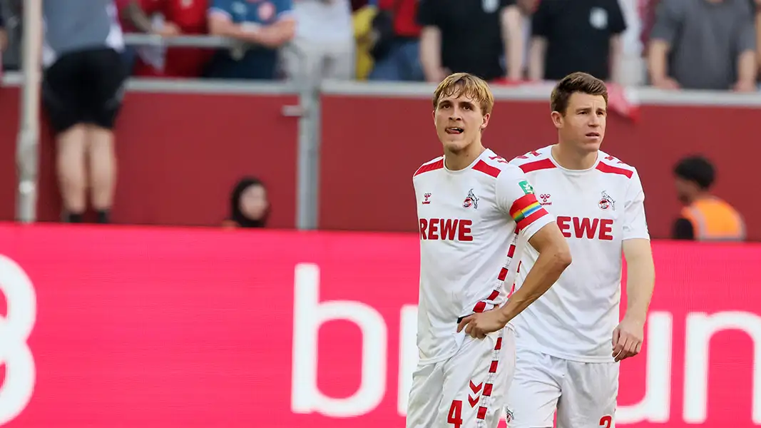 Timo Hübers und Dominique Heintz nach dem 2:2 in Düsseldorf. (Foto: Bucco)