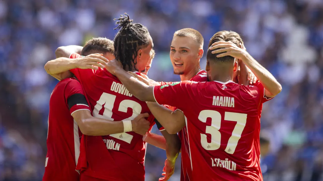 Die Offensive des 1. FC Köln harmoniert. (Foto: IMAGO / Moritz Müller)