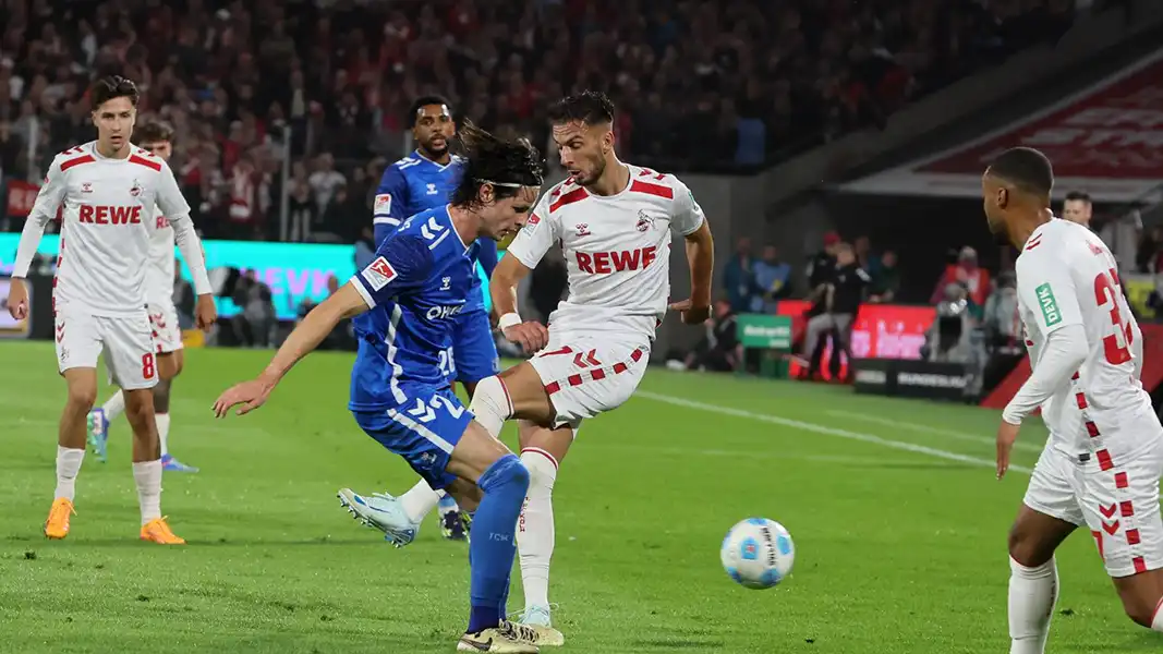 Leart Pacarada im Spiel gegen den 1. FC Magdeburg. (Foto: Bucco)