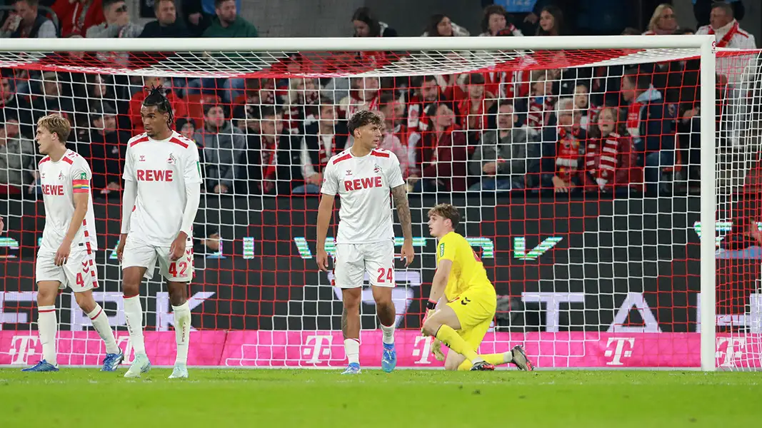 Der FC nach dem 1:2 gegen Magdeburg. Am Samstag in Düsseldorf heißt es: Verlieren verboten. (Foto: Bucco)