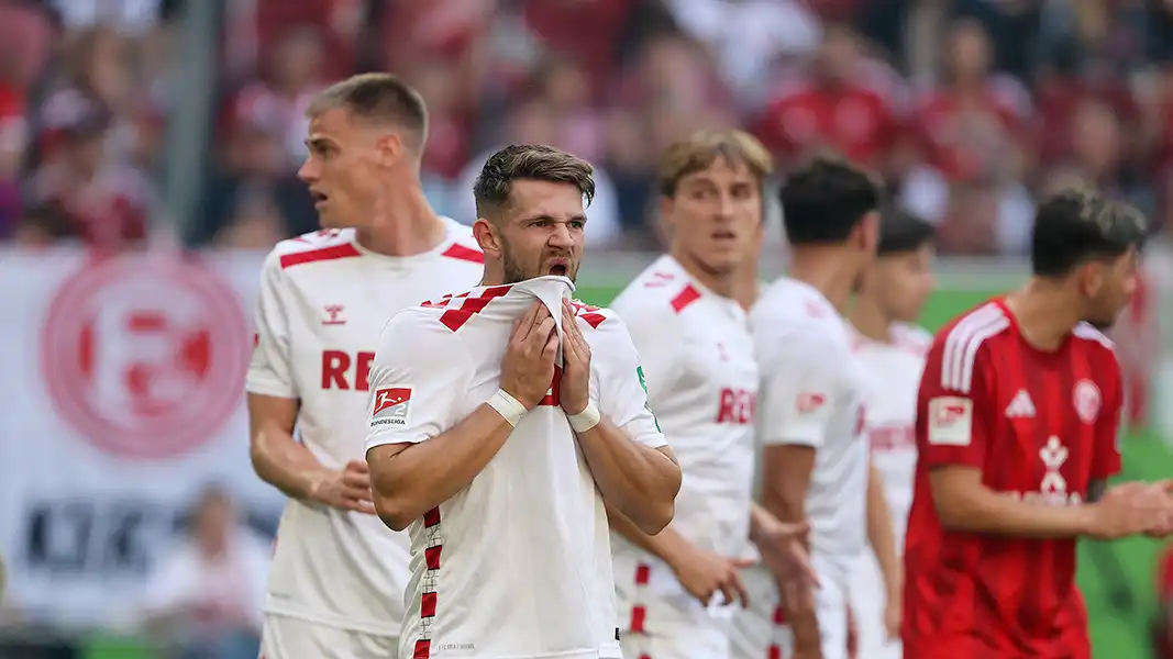 Jan Thielmann im Derby bei Fortuna Düsseldorf. (Foto: Bucco)