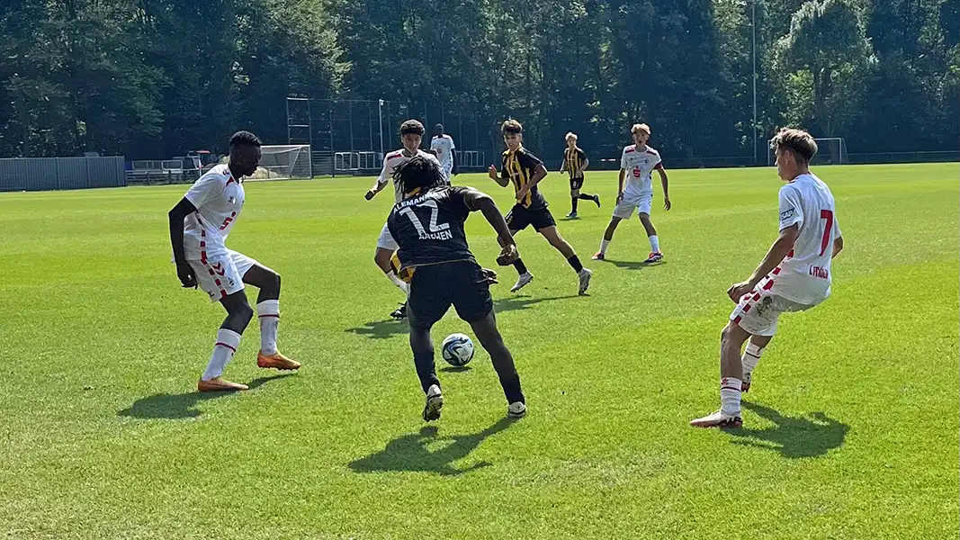 Die FC-U17 verliert gegen Alemannia Aachen. (Foto: GEISSBLOG)