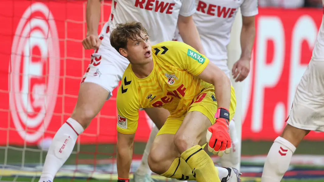 Jonas Urbig beim Derby in Düsseldorf. (Foto: Bucco)