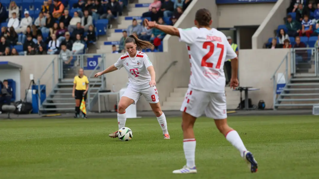 Torschützin Adriana Achcinska musste in Jena angeschlagen raus. (Foto: Eichinger)