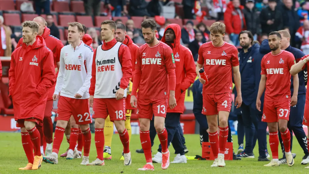 Die enttäuschten Gesichter nach dem letzten Aufeinandertreffen mit Darmstadt im April. (Foto: Bucco)