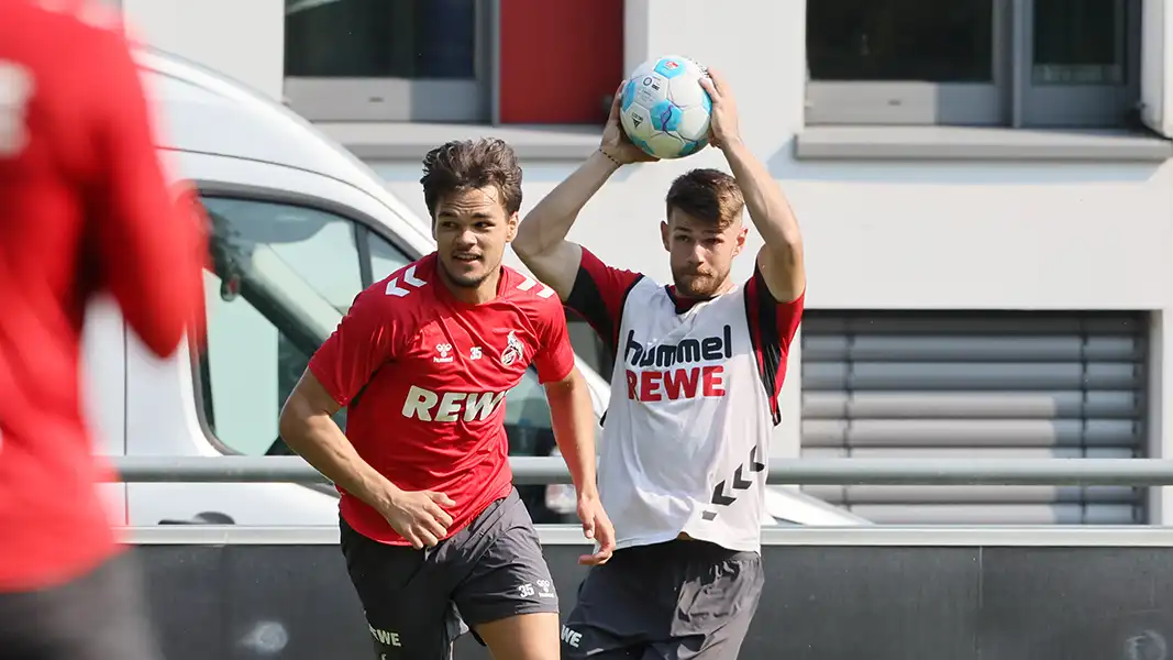 Max Finkgräfe und Jan Thielmann im Training. (Foto: Bucco)