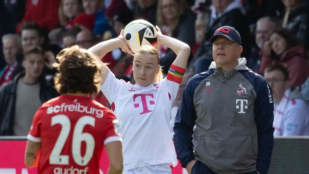 Anna Gerhardt gegen Ally Gudorf - mit Daniel Weber im Hintergrund. (Foto: Sylvia Eichinger)