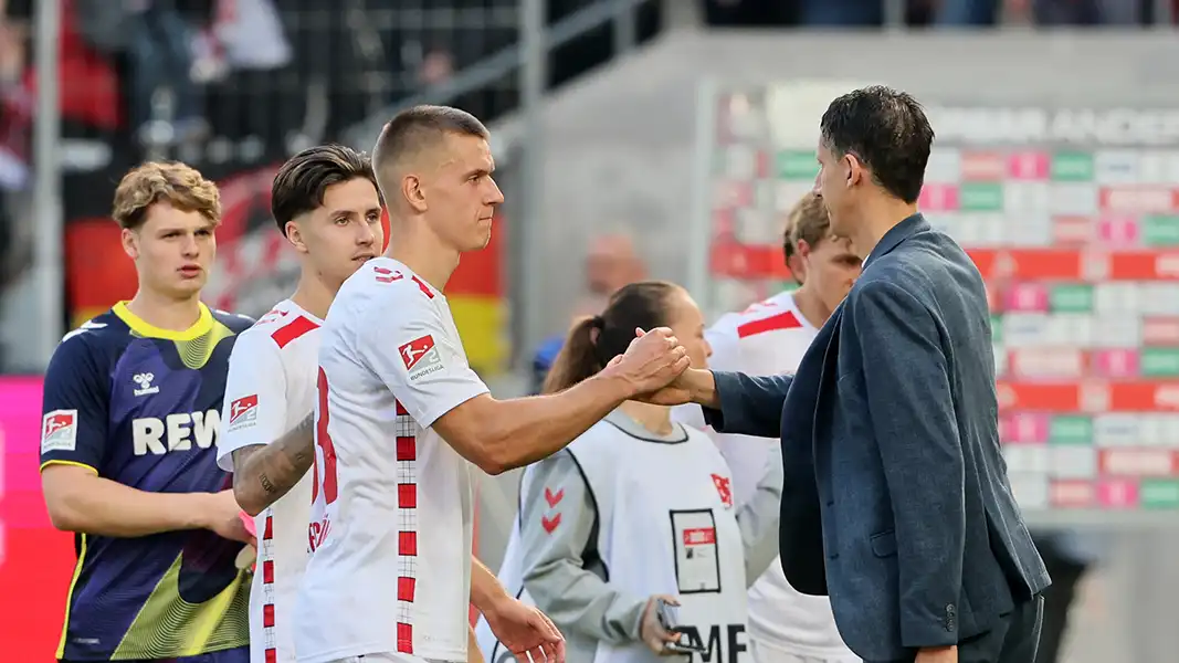 Christian Keller klatscht mit Florian Dietz ab. (Foto: Bucco)