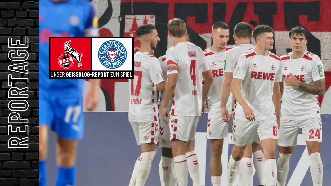 Endlich wieder Grund zu jubeln: Der 1. FC Köln hat Holstein Kiel im DFB-Pokal bezwungen. (Foto: Bucco)