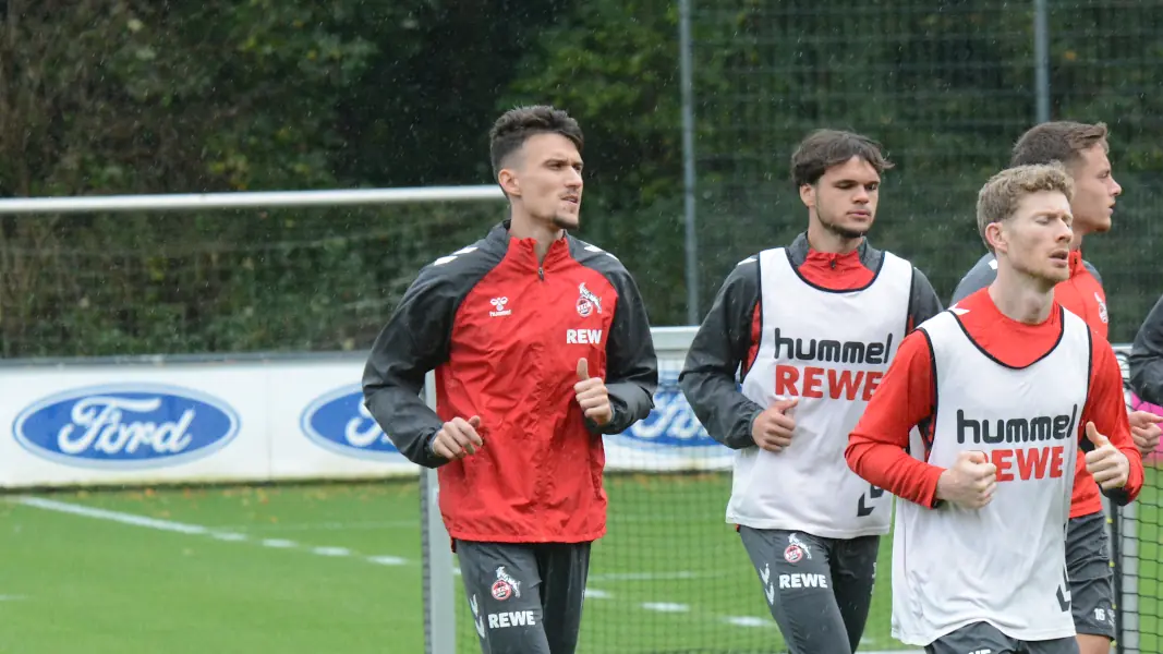 Dejan Ljubicic zurück im Mannschaftstraining. (Foto: GEISSBLOG)