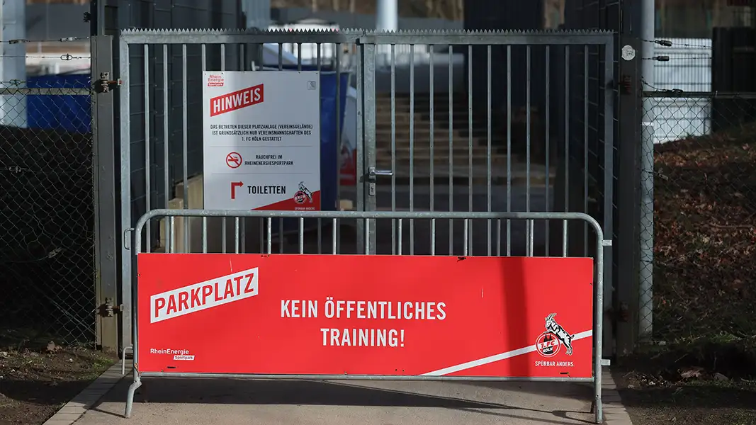 Der 1. FC Köln trainiert am Dienstag nicht öffentlich. (Foto: Bucco)