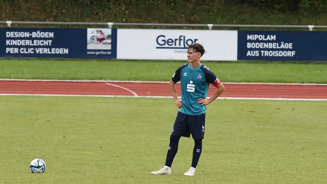 Nick Zimmermann will mit der U19 in Leverkusen punkten. (Foto: GEISSBLOG)